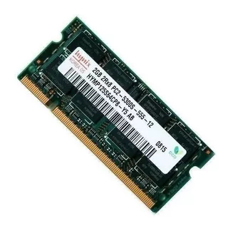 Memória Ram Color Verde  2gb 1 Sk Hynix Hymp125s64cp8-y5