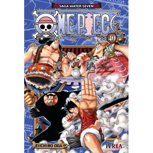 One Piece #40, De Eiichiro Oda. Serie One Piece, Vol. 40. Editorial Ivrea Argentina, Tapa Blanda, Edición 1 En Español, 2023