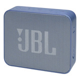 Alto-falante Jbl Go Essential Portátil Bluetooth Impermeável Cor Azul Aço