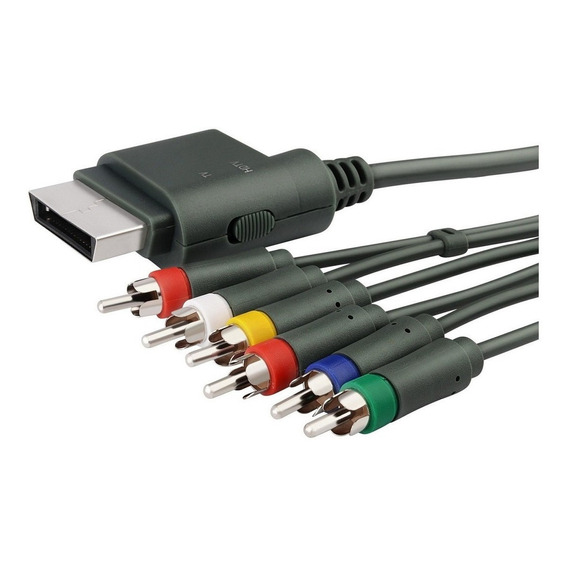 Cable Audio Y  Video Componente Para Xbox 360 172a