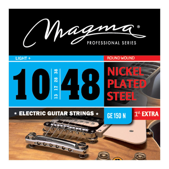 Encordado Guitarra Electrica Magma Nickel .010 Ge150n