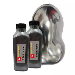 Efeito Cromo 600ml - Imita Cromo Químico/ Metalização