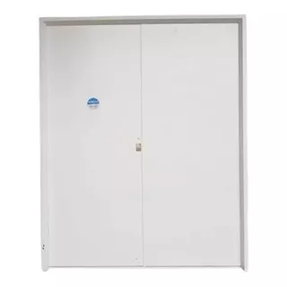 Puerta Doble Chapa Iny 140x200 Ciega Lisa Art 406 Hierromas