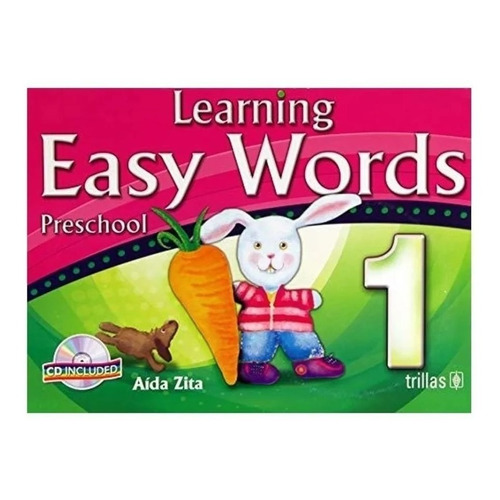 Learning Easy Words Preschool 1 Cd Included Trillas