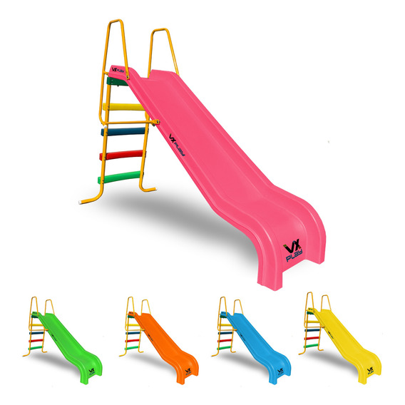 Tobogan Infantil 4 Escalones Bajada Doble Pared Rotomoldeo 