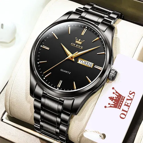 Relojes Clasicos Para Hombre Con Fecha Reloj De Acero Inoxi