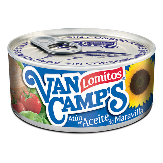 Atún Lomito En Aceite Van Camps 160g