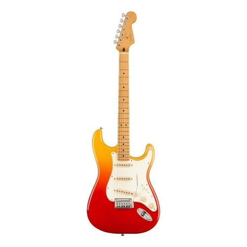 Guitarra eléctrica Fender Player plus Stratocaster de aliso tequila sunrise poliéster con diapasón de arce