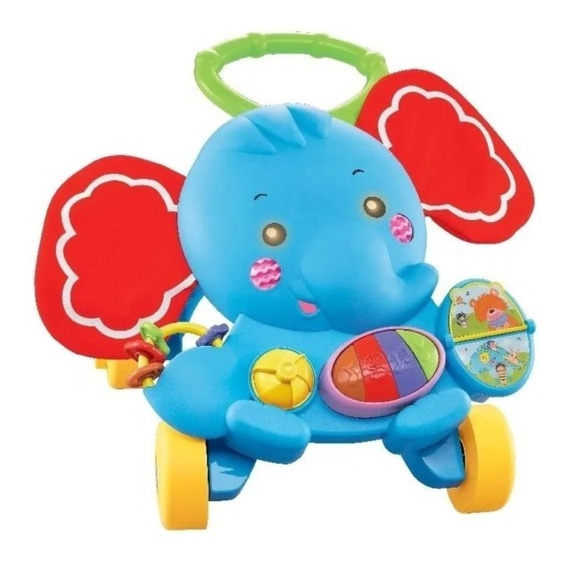 Andador Caminador Musical Zippy Toys Color Elefante