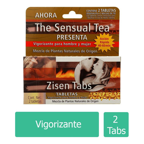 The Sensual Tea Zisen Caja Con 2 Comprimidos