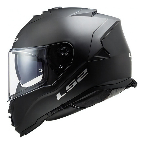 Casco Cerrado Negro Mate Ls2 Storm Con Pinlock Certificado Color Negro Tamaño Del Casco L