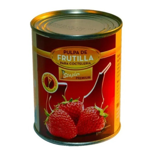 Pulpa De Frutilla Stapler Lata X 880 G