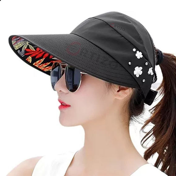 Gorra Mujer Pava Sombrero Playa Señora Visera Sol Cachucha