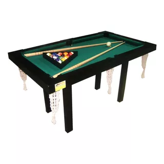 Mesa De Pool Mini+ Accesorios Pool+ Tapa Ping Pong Y Comedor