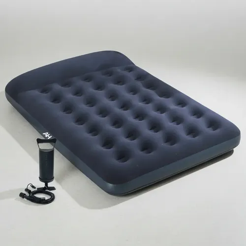 Colchon Inflable 2 Plaza Almohada Alpina 191x137x25 Inflador