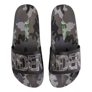 Chinelo Slide Masculino E Infantil Rider Oficial Estampado 