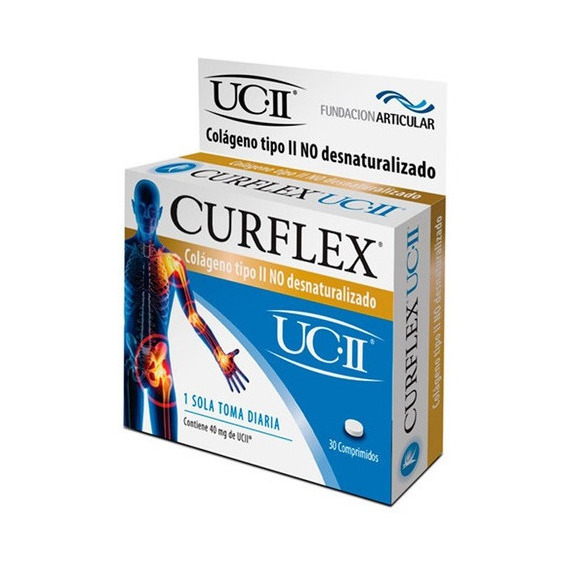 Curflex Colageno Tipo Ii No Desnaturalizado Artrosis X30