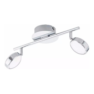 Plafon Aplique 2 Luces Led Eglo Clase A 95629 Luz Desing