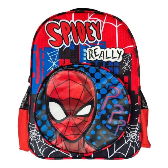 Mochila Escolar Infantil Spiderman Really