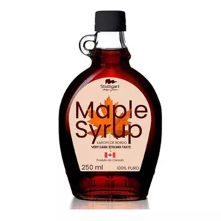 Xarope De Bordô Escuro Imp.canadá Maplesyrup Stuttgart 250ml