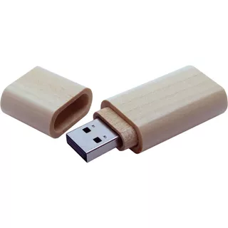 Memoria Usb En Madera De 8gb Modelo Color Marrón Usb Madera