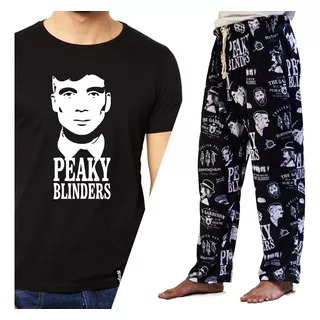 Conjunto Pijama Peaky Blinder Remera Pantalón Diseños Varios