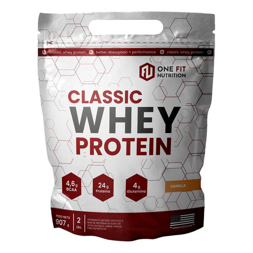 Classic Whey Protein - Doypack - One Fit Nutrition Sabor Vainilla