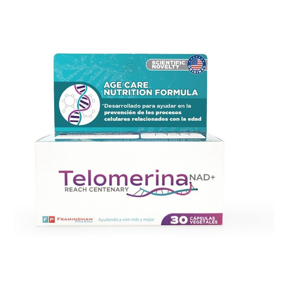 Telomerina Nad+ Protector Adn Original Pack X2