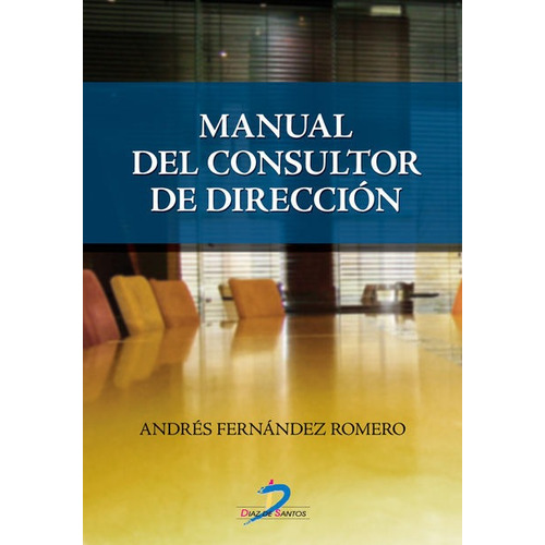 Libro Manual Del Consultor De Direccion