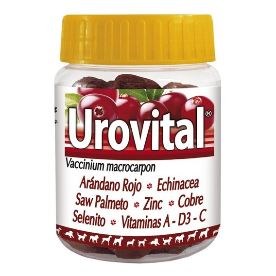 Vita Crunch Urovital Afecciones Urinarias Mascotas X 100