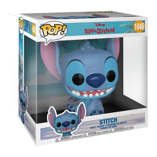 Funko  Pop!  Muñeca Disney 1046 Jumbo Lilo and Stitch Funko Stitch