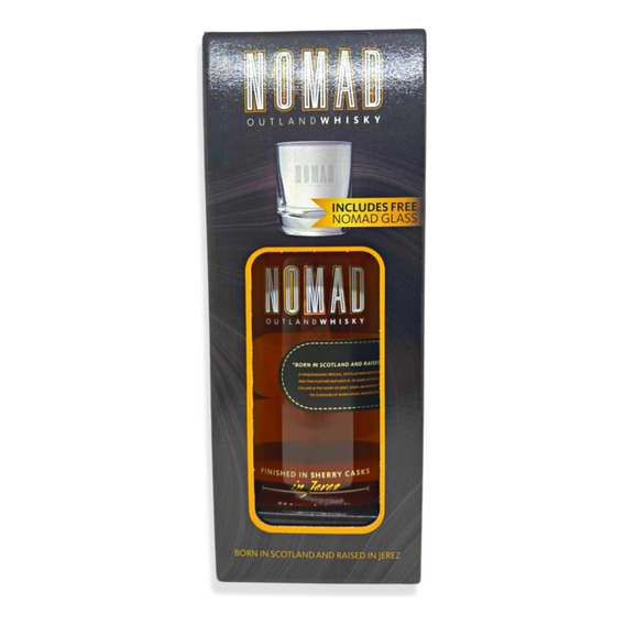 Whisky Nomad Outland Sherry Casks 700ml + 1u Vaso C/estuche