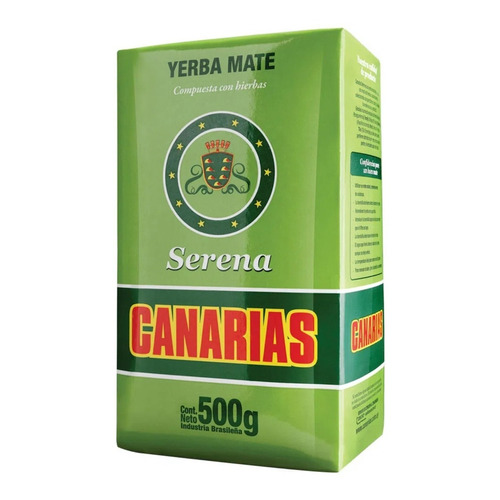 Yerba mate Canarias Serena compuesta con hierbas 500g