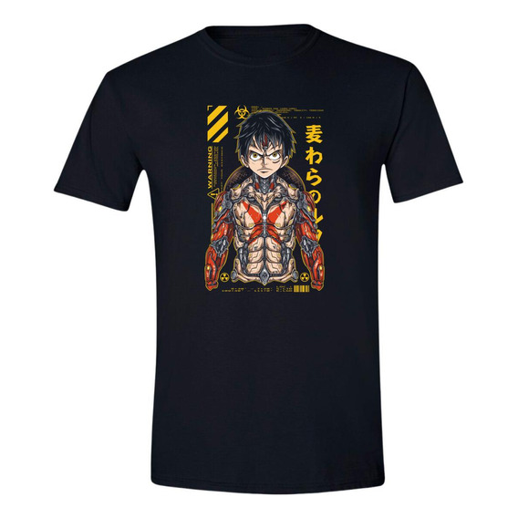 Playera Hombre Anime One Piece Monkey D Luffy 000326n