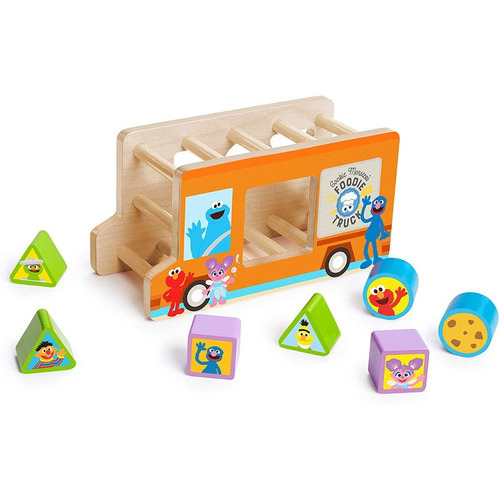 Juguete Para Bebé De Estimulación Plaza Sésamo Foodie Truck Color Unisex