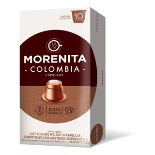 2 Cajas Cápsulas Colombia Morenita 