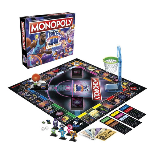 Monopoly Space Jam A New Legacy Hasbro, Juego De Mesa