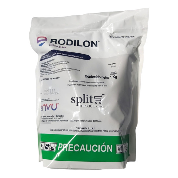 Rodilon Bloque 1 Kg Bayer Rodenticida Cebo