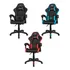 Silla Gamer Gaming Ergonomica Reclinable Drift Dr35 Febo Color Negro Con Rojo Material Del Tapizado Pu