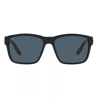 Costa Del Mar 6s9049 04 Paunch Black Gray Polarized 580p Color Gray 580p Color De La Lente Gray 580p Color Del Armazón Negro Diseño Square Shape