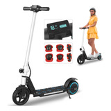 Scooter Electrico Plegable Patín 18 Km/h 250w 5.2ah Luz Led