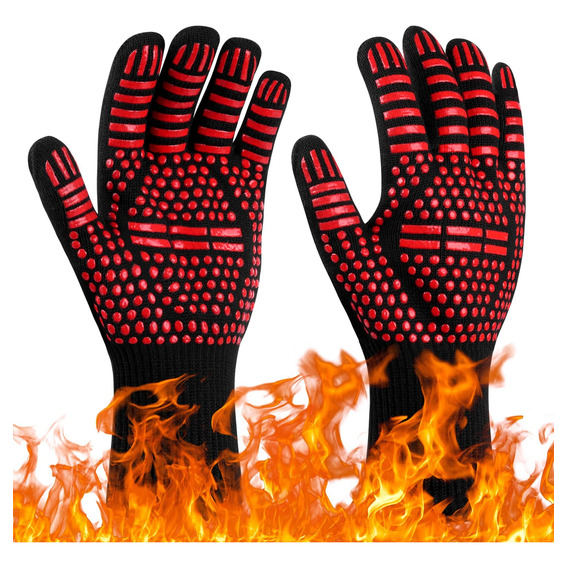 Guantes De Alta Temperatura Hornear Anti-escaldado Barbacoa