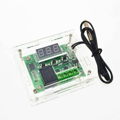 Termostato Controlador Temperatura W1209 Caja Acrílica Fp