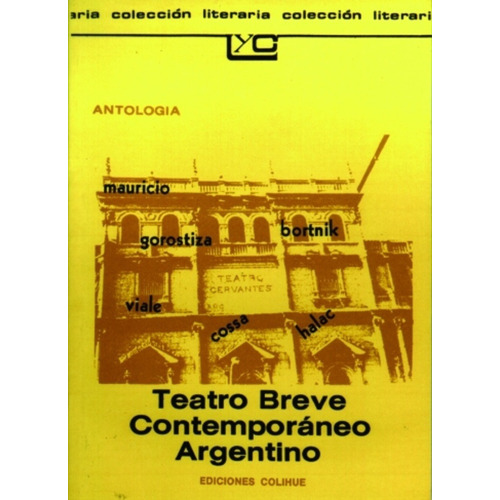 Teatro Breve Contemporaneo Argentino I - Aa. Vv