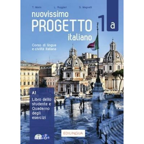 Nuovissimo Progetto Italiano 1a + Cd + Dvd (libro En Italian