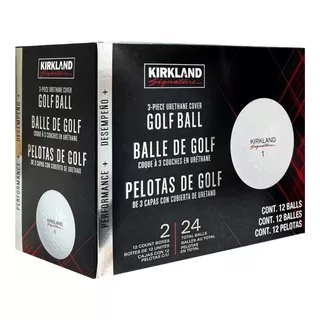 Pelota De Golf Kirkland Performance Caja 24 Bolas Importado