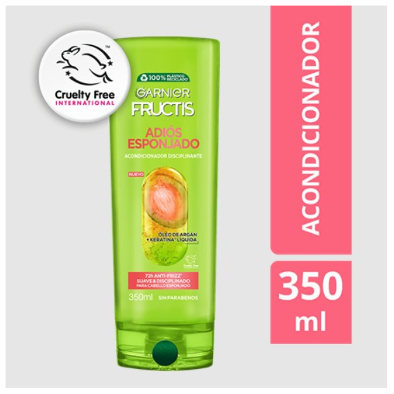  Acondicionador Fructis Adiós Esponjado 350Ml