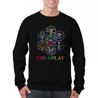 Buzo Hoddie Básico Coldplay Timeline