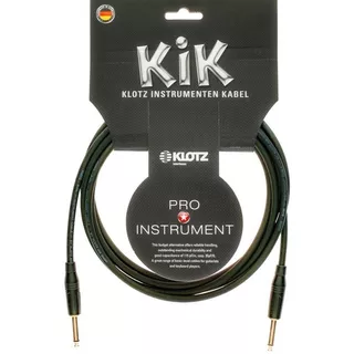 Cable De Instrumento De 6 Mts Profesional Klotz Kika06pp1