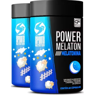 2un. Power Melaton Melatonina + Magnésio Treonato 500mg